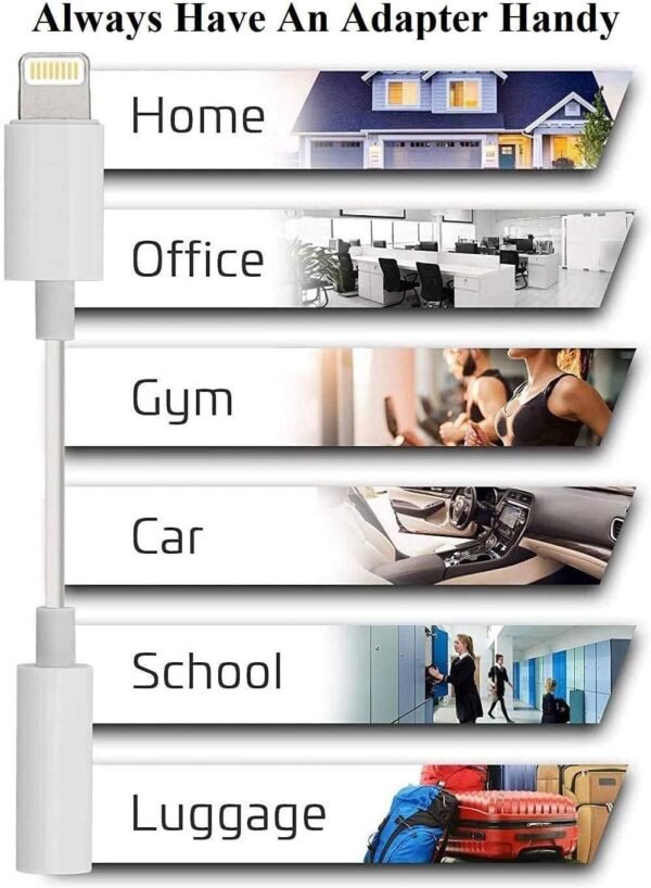 03a8a1828cf24fccb1bd73740f7513dc Apple MFi Certified 2 Pack Lightning to 3.5 mm Headphone Jack Adapter for iPhone. iPhone Aux Adapter Converter Dongle Audio Cable Compatible with iPhone 14 13 12 11 X XS 8 7