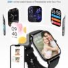 Smart Watch for Women Men- Answer/Make Call. 2025 IP68 Waterproof Fitness Step Sleep Tracker Watch with Monitor Activity Counter Smartwatch for Andriod iPhone iOS Samsung Compatible