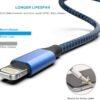 [Apple MFi Certified] 6Pack 3/3/6/6/6/10 FT iPhone Charger Nylon Braided Fast Charging Lightning Cable Compatible iPhone 14 Pro/13 mini/13/12/11 Pro MAX/XR/XS/8/7/Plus/6S/SE/iPad
