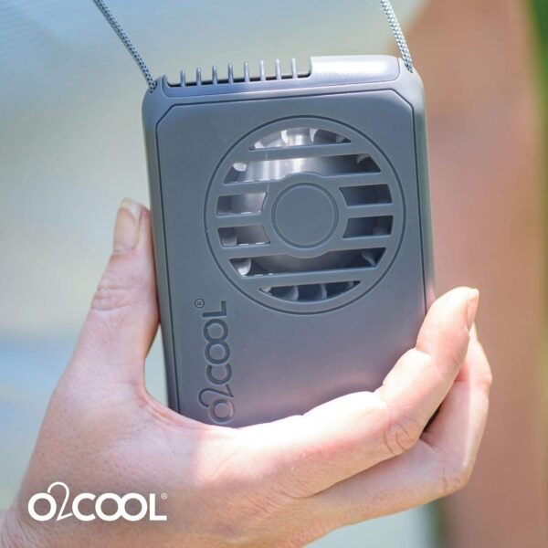 Hands- Free. Battery Operated Wearable Mini Cooling Device for Beach. Sporting Events. Camping (2 Pack Random Colors)