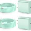 Compatible with iPhone Charger Fast Charging. 20W USB C Wall Charger with 3Pack 10FT USB C to Lightning Cable. Phone Cable Fast Charging Compatible withi Phone 14/13/12/12 Pro Max/11