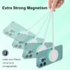 MagSafe Charger 2Pack 15W Magnetic Wireless Charger Fast Charging Pad with 6FT USB C to USB C Cable Compatible with iPhone 16/15/14/13/12 Series & AirPods 3/2/Pro | Strong Magnet Technology