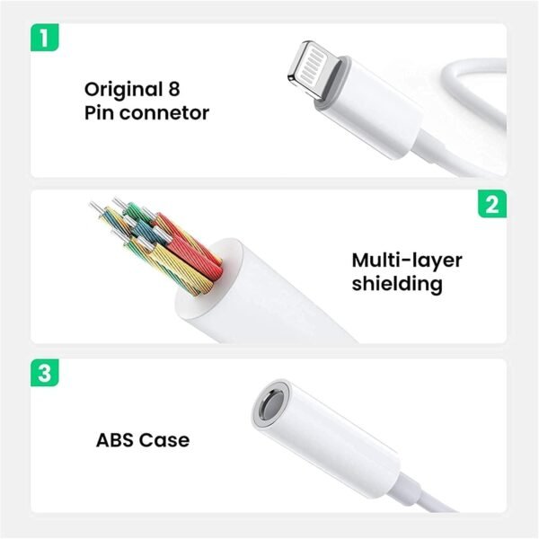 22adff11d2374c0184230a63c8976dd8 Apple MFi Certified 2 Pack Lightning to 3.5 mm Headphone Jack Adapter for iPhone. iPhone Aux Adapter Converter Dongle Audio Cable Compatible with iPhone 14 13 12 11 X XS 8 7
