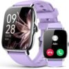 Smart Watch for Women Men- Answer/Make Call. 2025 IP68 Waterproof Fitness Step Sleep Tracker Watch with Monitor Activity Counter Smartwatch for Andriod iPhone iOS Samsung Compatible