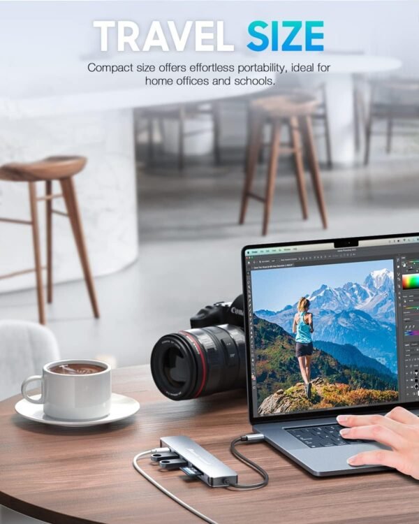 3675bee07c4e4f72bdcfe8df813f5b09 Hiearcool USB C Hub. USB-C Multi-Port Adapter for MacBook Pro. 7IN1 USBC to HDMI Hub Dongle Compatible for Laptops and Other Type C Devices (4K HDMI USB3.0 SD/TF Card Reader 100W PD)