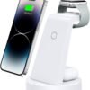 a323f6d4d0c649e98a61592e96efe3ce 3 in 1 Charging Station for iPhone. Wireless Charger for iPhone 16e 16 15 14 13 12 11 X Pro Max & Apple Watch - Wireless Charging Station for AirPods 4 3 Pro