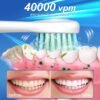 e4cb32f61b414981a5a95c328ce68325 Waterproof Sonic Electric Toothbrush for Adults - 6 Modes with Pressure Sensor. Smart Timer锛�Rechargeable Toothbrushes with 4 Brush Heads.Whitening & Sensitive Teeth Care 锛�30 Days Long Battery Life