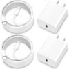 Compatible with iPhone Charger Fast Charging. 20W USB C Wall Charger with 3Pack 10FT USB C to Lightning Cable. Phone Cable Fast Charging Compatible withi Phone 14/13/12/12 Pro Max/11