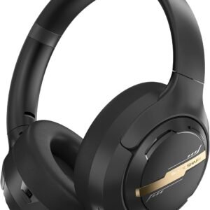 Black Shark JoyBuds Max Active Noise Cancelling Headphones. 50H Playtime Wireless Over Ear Headphones with Microphone. Bluetooth 5.4 Gaming Headsets Comfort Fit Ear Cups. 6EQ Modes via APP (Black)